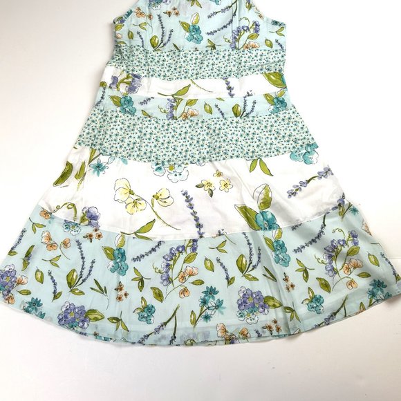NWT Gymboree Girl Bonjour Provence Floral Print Tank Dress Size 4 - Picture 3 of 4